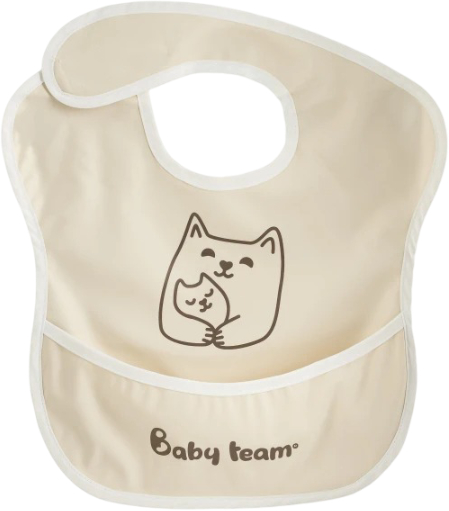 Нагрудник тканинний Baby Team 6525 - Фото 1