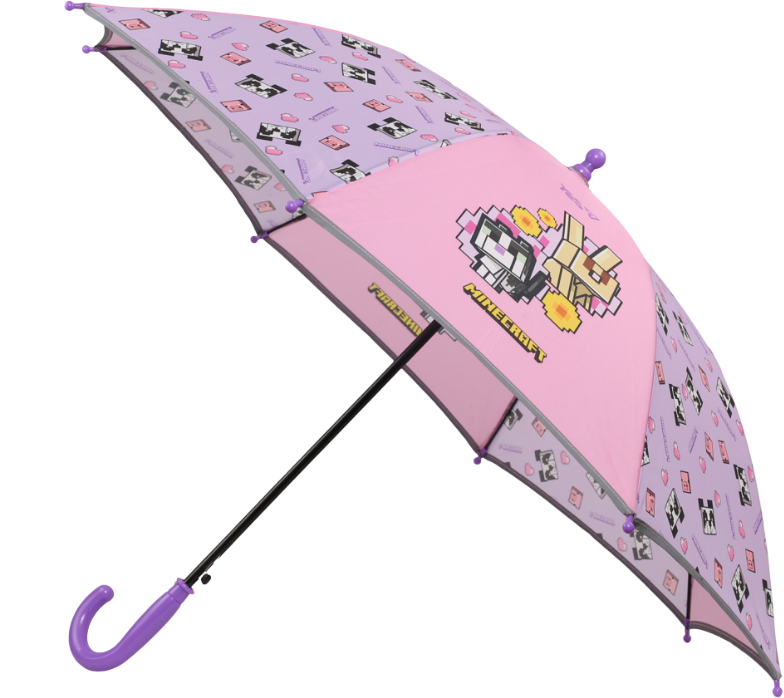 Зонт детский YES Minecraft.Spring со светоотражающим кантом (708488) - Фото 1