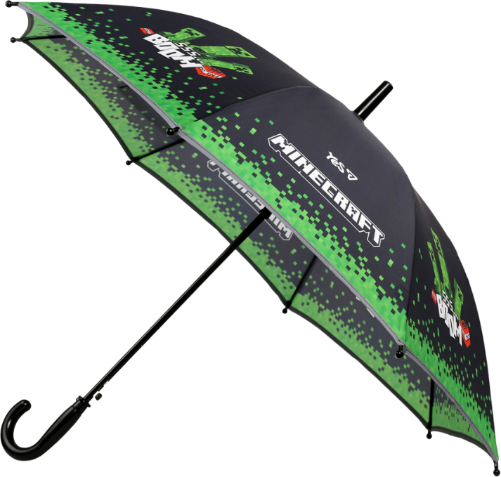 Зонт детский YES Minecraft со светоотражающим кантом (708487) - Фото 1