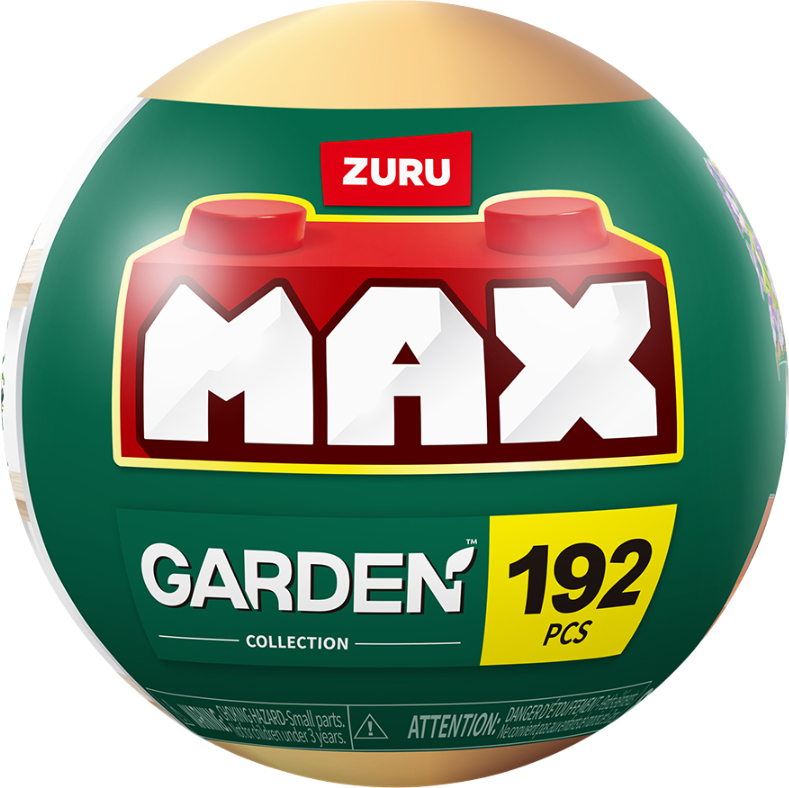 Пластиковий конструктор ZURU в капсулі MAX S1 – САДОВІ РОСЛИНИ В ГОРЩИКАХ в асортименті (83183GQ1) - Фото 1