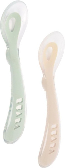 Набор детский Beaba 2 шт. 8+ Olive/Pink (913628) - Фото 1