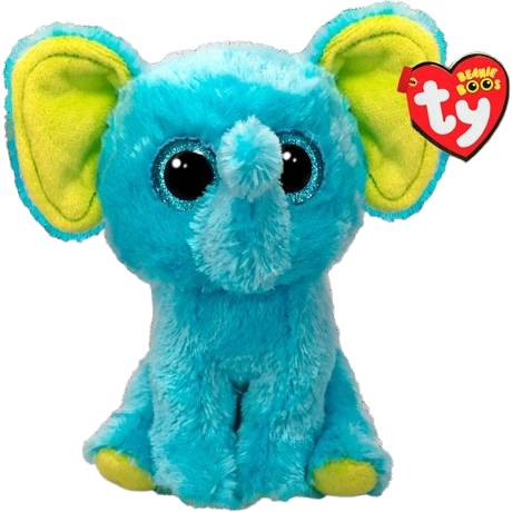 М'яка іграшка глазастик TY Beanie Boo's Слоненя TRUNKLES 15 см (37359) - Фото 1