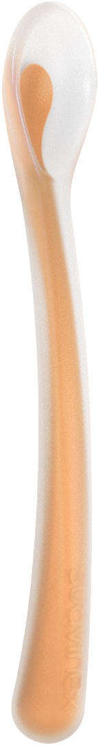 Ложка детская Suavinex Colour Essence оранжевая (401533) - Фото 1