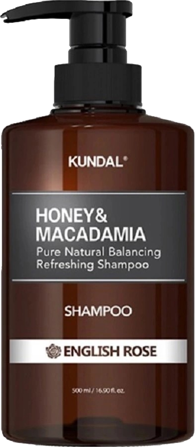 Шампунь женский Kundal Honey&Macadamia English Rose 500 мл (8809568740487) - Фото 1
