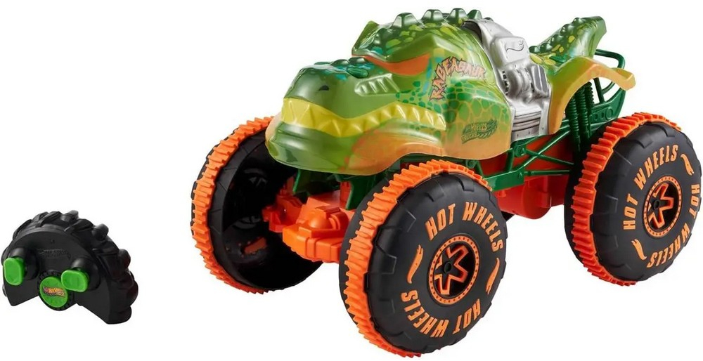Радіокерована машинка Hot Wheels «RAGEASAUR™» Monster Trucks (JBH03) - Фото 1