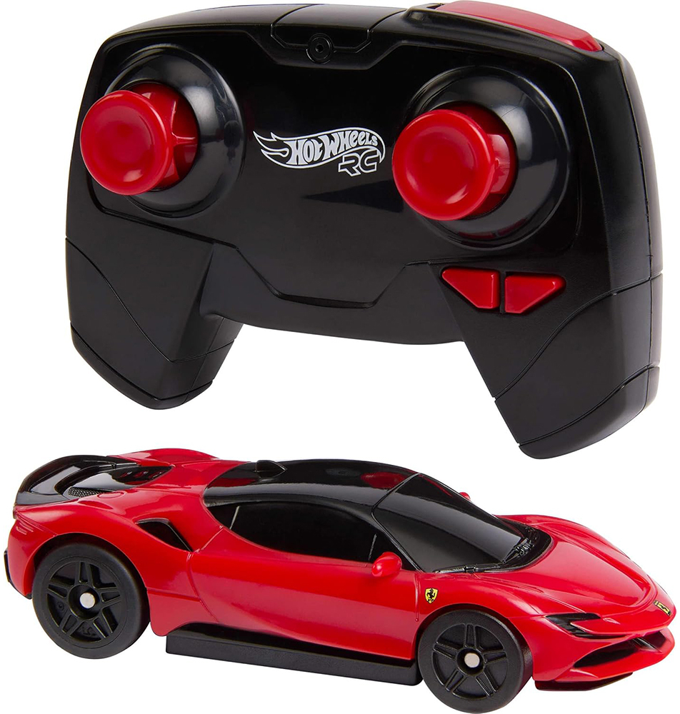 Радіокерована машинка Hot Wheels «Ferrari SF90 Stradale Assetto Fiorano» (JGD09) - Фото 1