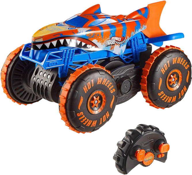 Радіокерована машинка Hot Wheels «TIGER SHARK CLIMBER» Monster Truc (JFR39) - Фото 1