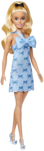 Лялька Barbie "Модниця" – блакитні бантики (HYT93) - Фото 1