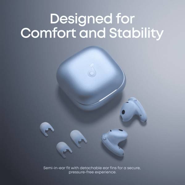 Наушники вкладыши беспроводные Anker SoundСore Liberty Buds Blue (D1200G31) - Фото 1