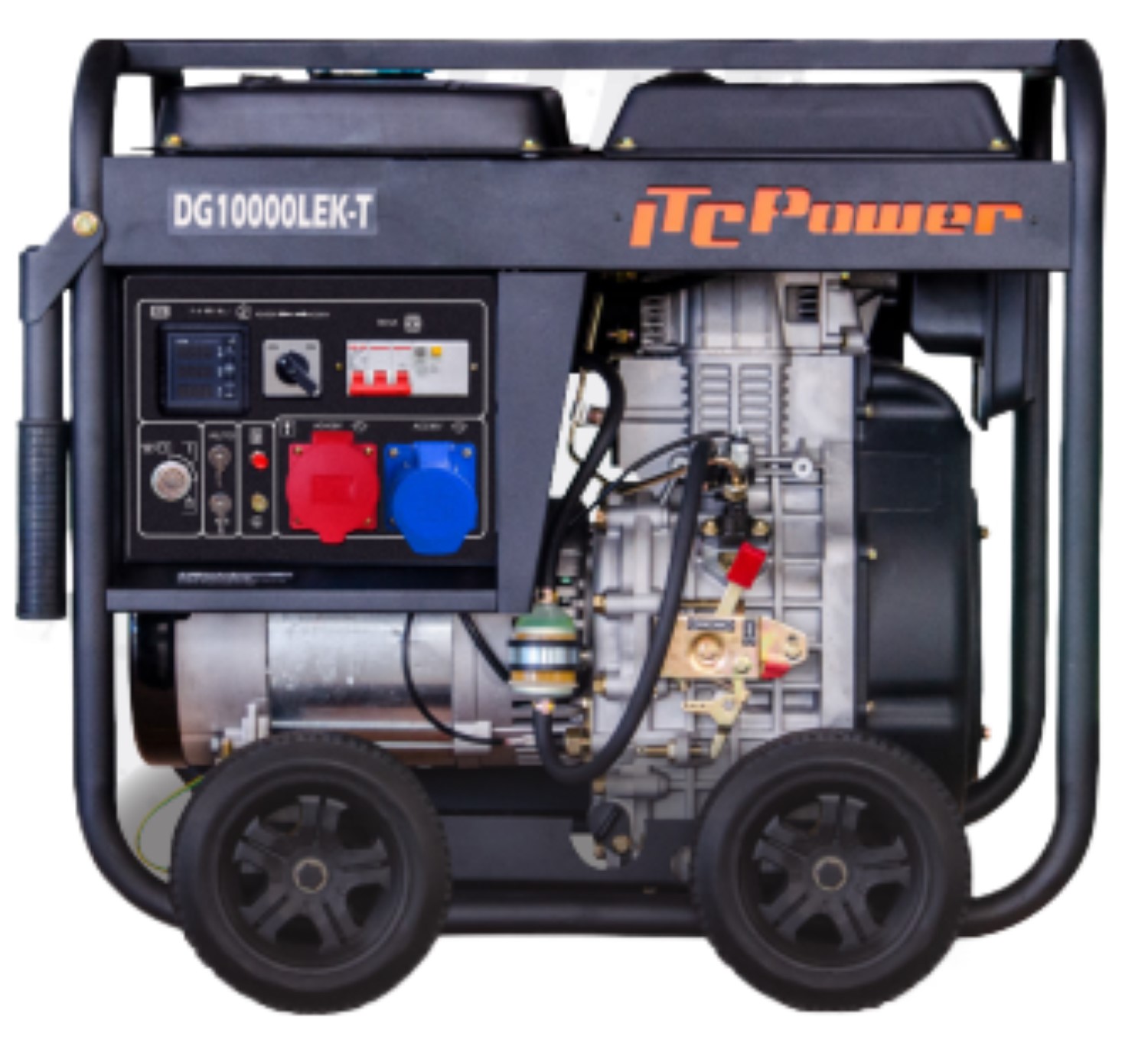 Генератор дизельный ITC Power DG10000LEK-T 7.2/7.6 кВт 3 фазы - Фото 1