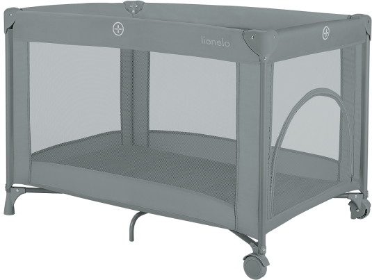 Манеж классический Lionelo Amelie Grey Concrete - Фото 1