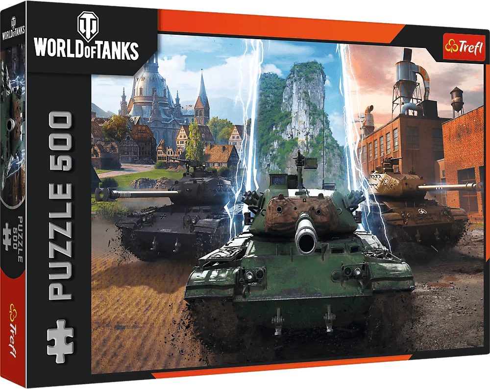 Купити Пазли (8 +) Trefl 500 World of Tanks Час діяти (5900511375350) - Фото 1 Пазли (8 +) Trefl 500 World of Tanks Час діяти (5900511375350) - Фото 1