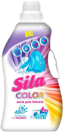 Гель для прання Sila Color 4л (4820023369870) - Фото 1