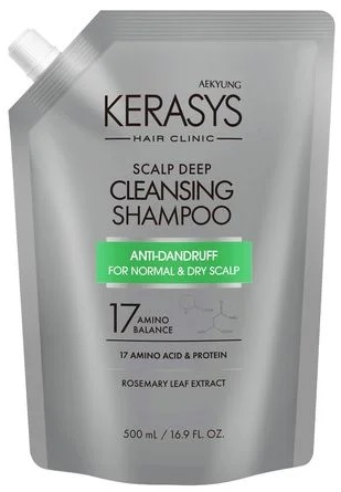 Шампунь женский Kerasys Scalp Deep Cleansing Refill (8801046902134) - Фото 1