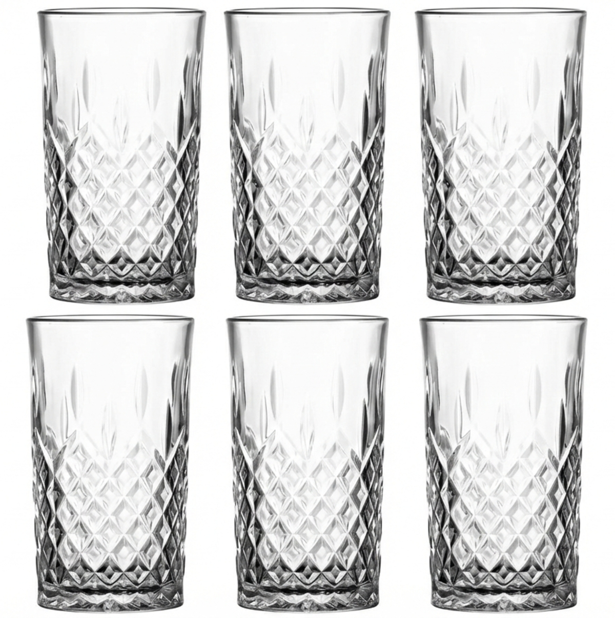 Набір склянок Ardesto Alba 356 мл 6 шт. (AR2635ABS) - Фото 1