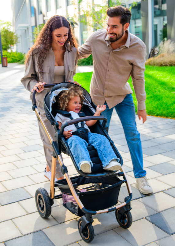 Коляска универсальная 2 в 1 Lionelo Amber Beige Sand - Фото 1