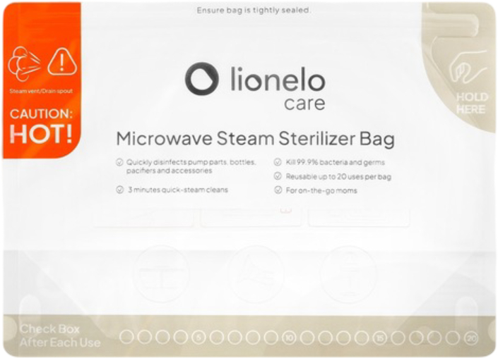 Пакети для стерилізації Lionelo Thermbag 16 pack - Фото 1