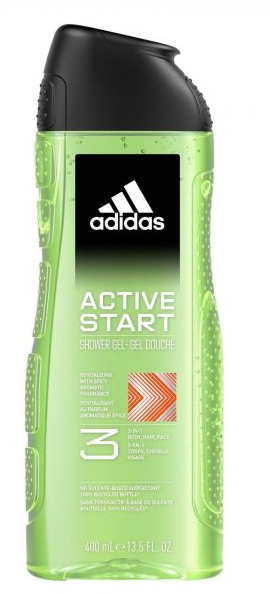 Гель для душа Adidas Activ Start 400 мл (3616303459321) - Фото 1