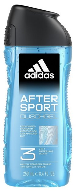 Гель для душа Adidas After Sport 250 мл (3616304240430) - Фото 1