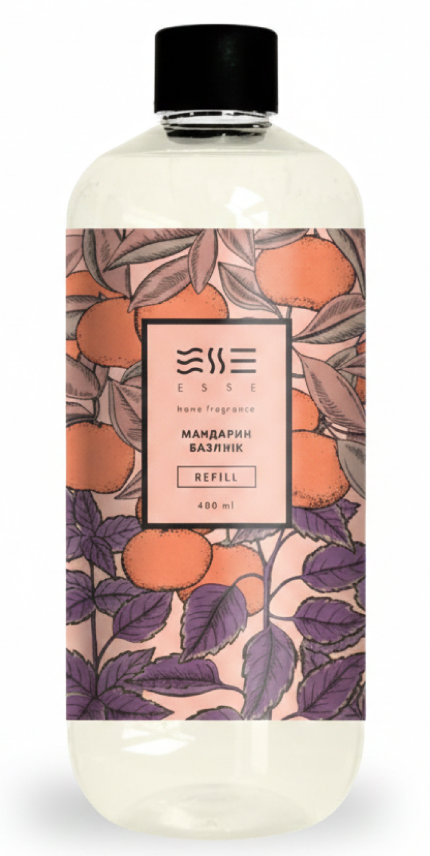 Купить Рефил для аромадиффузора Esse Home Мандарин Базилик 400 мл (4820288091288) - Фото 1 Рефил для аромадиффузора Esse Home Мандарин Базилик 400 мл (4820288091288) - Фото 1