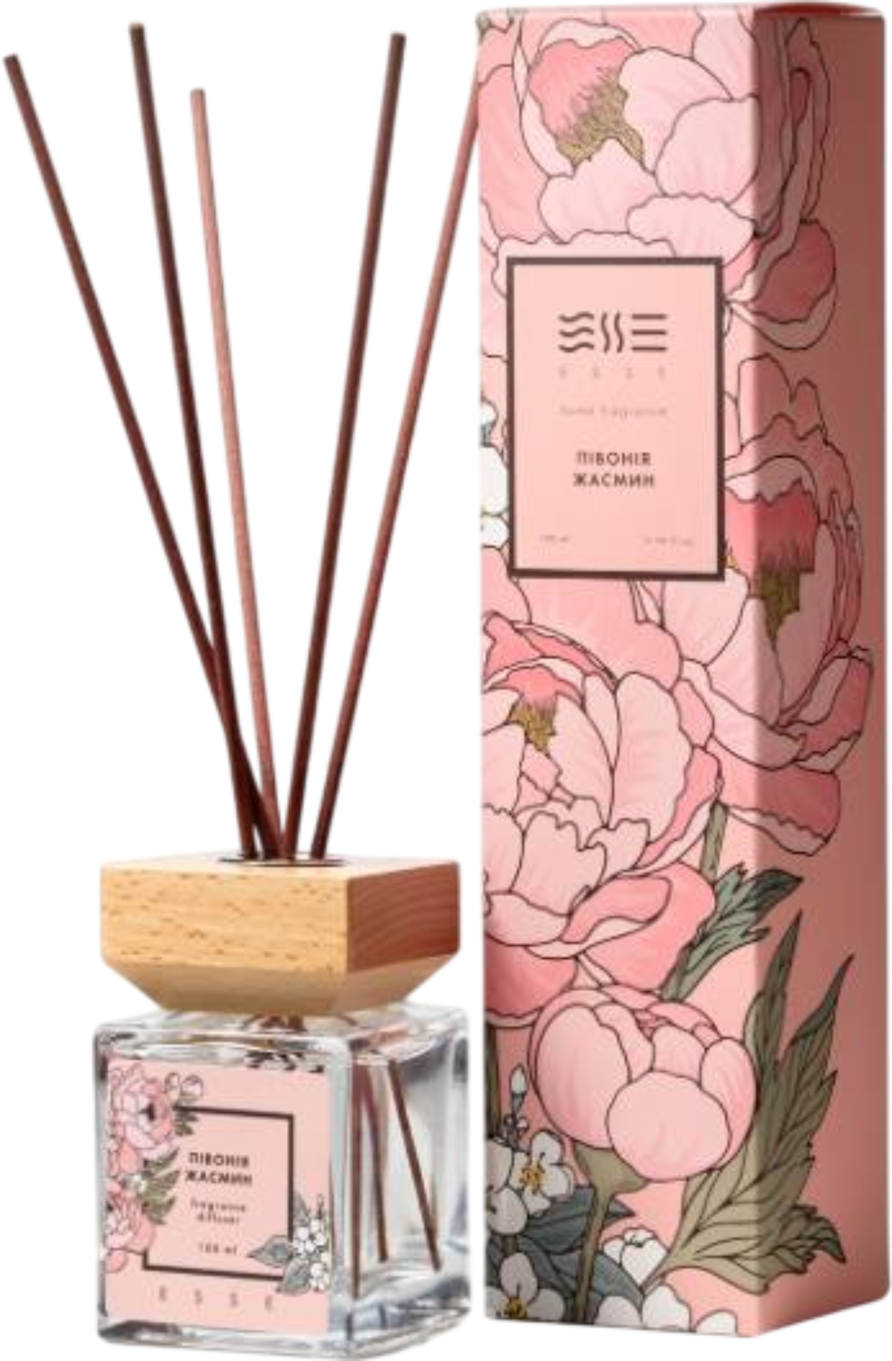 Купить Аромадиффузор Esse Home Пион Жасмин 100 мл (4820288090700) - Фото 1 Аромадиффузор Esse Home Пион Жасмин 100 мл (4820288090700) - Фото 1