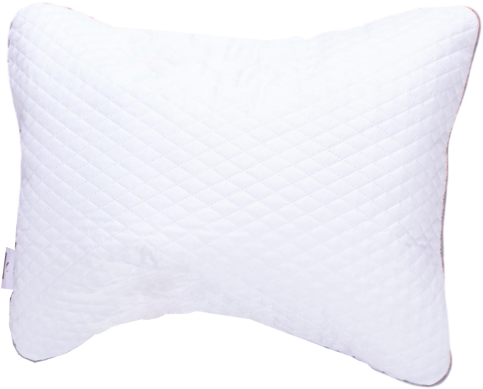 Подушка ортопедична MirSon №4004 Steep Line Silver WoMen 59х43х10 см (2200006422129) - Фото 1