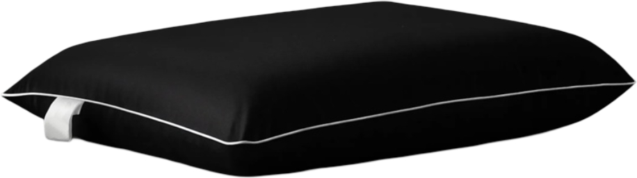 Подушка ортопедична MirSon №7027 Elite Delicate satin Black Pearl MEN 590х430х120 - Фото 1