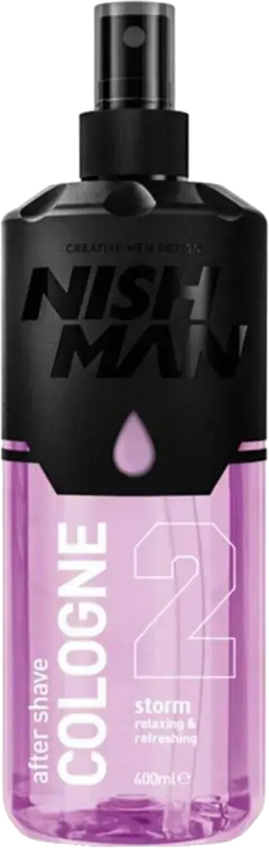 Одеколон после бритья Nishman Storm Cologne No.2 400 мл (8681665066505) - Фото 1