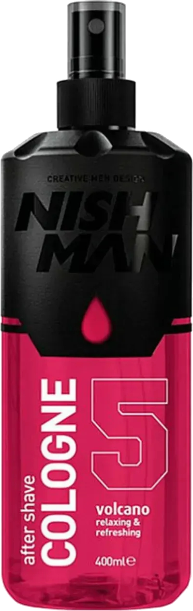 Одеколон после бритья Nishman Volcano Cologne No.5 400 мл (8682035080176) - Фото 1