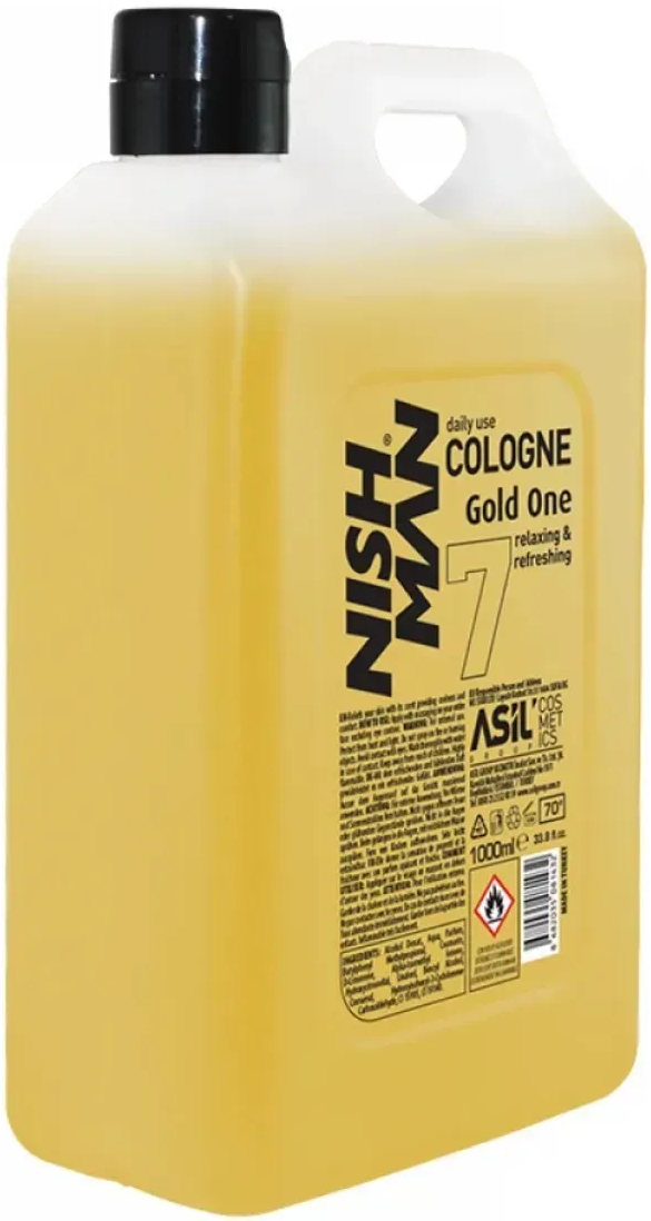 Одеколон после бритья Nishman Gold One Cologne 1000 мл (8682035081432) - Фото 1