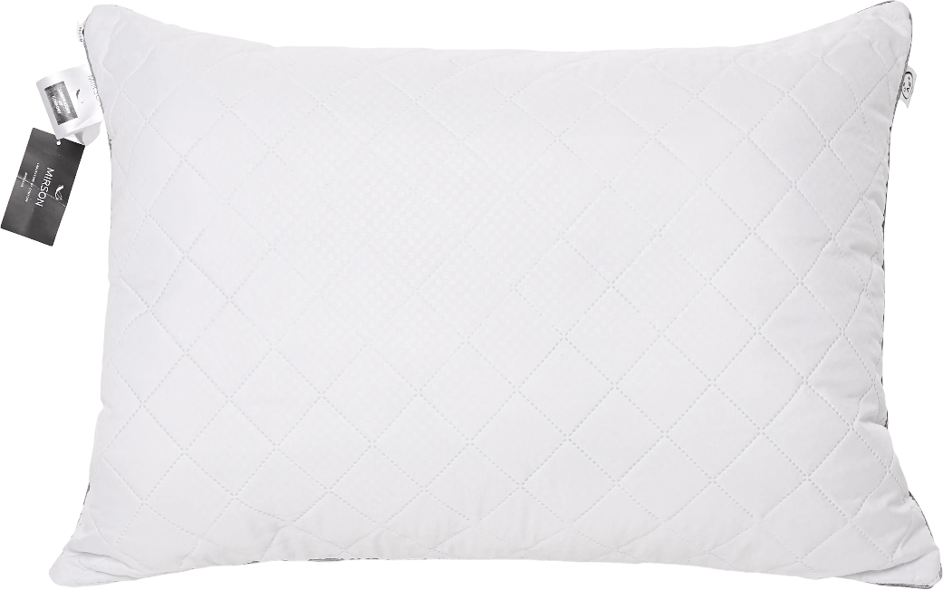 Подушка стандартна MirSon Eco Silver 142 60х60 см (2200000393128) - Фото 1