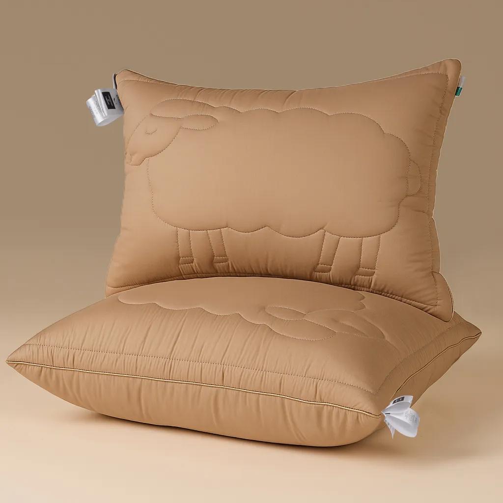 Подушка стандартна MirSon №516 Marzello Collection Wool м'яка 40x60 см (2200012229323) - Фото 1