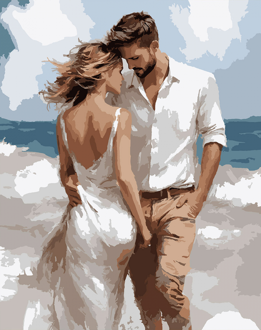 Картина по номерам Santi Романтическая пара  40х50 см (955770) - Фото 1