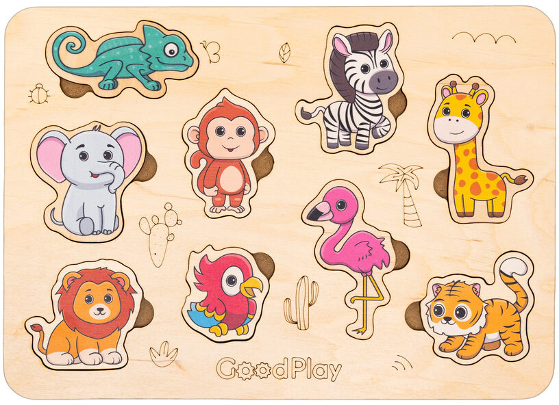 Сортер GoodPlay Сафари (PS-4-016) - Фото 1