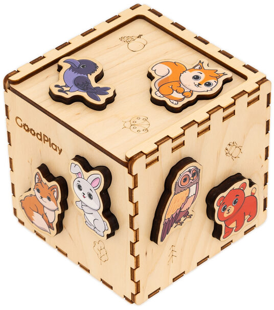 Сортер GoodPlay Лесные зверята (CUB-4-008) - Фото 1