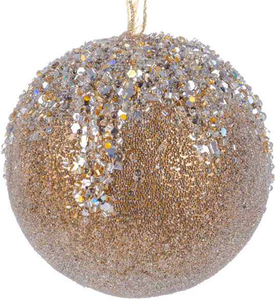 Ялинкова іграшка Lefard Куля 9,5 см (66-032) - Фото 1