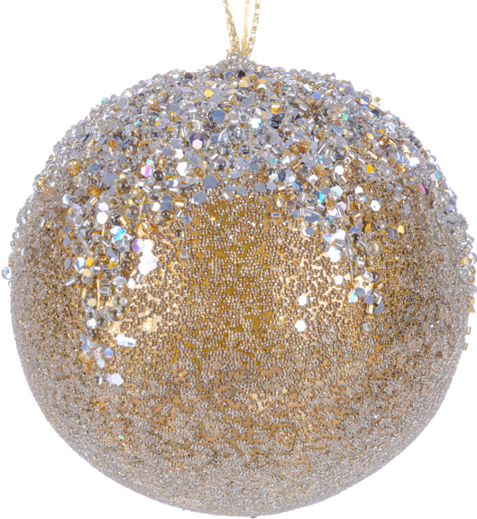 Ялинкова іграшка Lefard Куля 12 см (66-034) - Фото 1