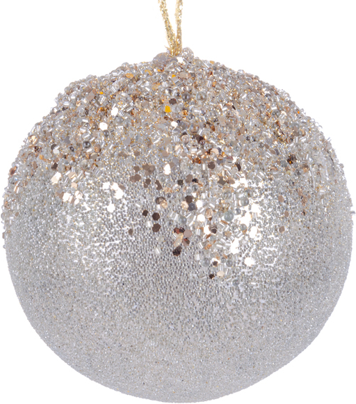 Купити Ялинкова іграшка Lefard Куля 12 см (66-051) - Фото 1 Ялинкова іграшка Lefard Куля 12 см (66-051) - Фото 1