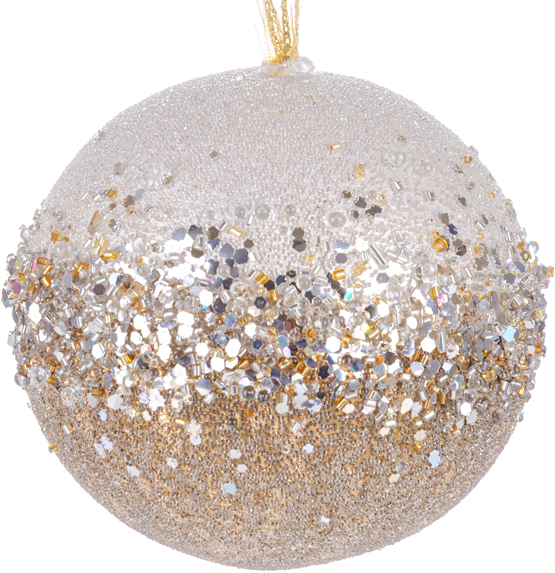 Ялинкова іграшка Lefard Куля 12 см (66-052) - Фото 1