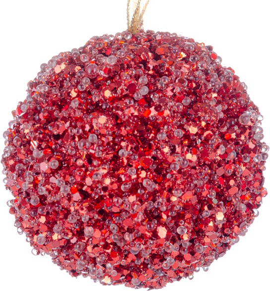 Купити Ялинкова іграшка Lefard Куля 9,5 см (66-065) - Фото 1 Ялинкова іграшка Lefard Куля 9,5 см (66-065) - Фото 1