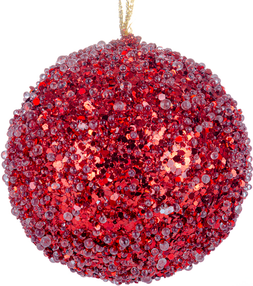 Купити Ялинкова іграшка Lefard Куля 12 см (66-067) - Фото 1 Ялинкова іграшка Lefard Куля 12 см (66-067) - Фото 1