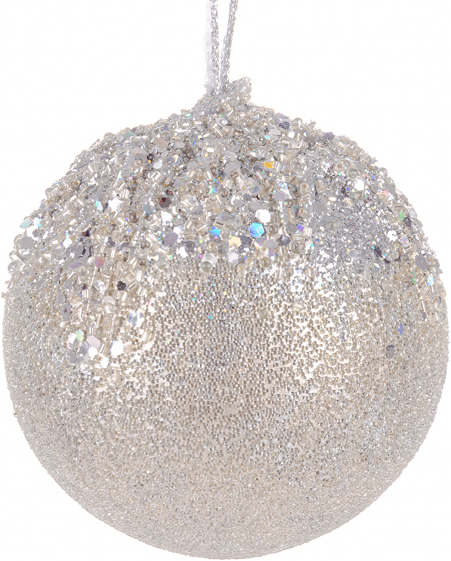 Ялинкова іграшка Lefard Куля 9,5 см (66-072) - Фото 1