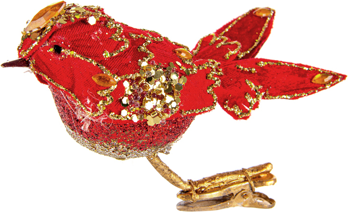 Купити Ялинкова іграшка Lefard пташка 15х5 см (66-081) - Фото 1 Ялинкова іграшка Lefard пташка 15х5 см (66-081) - Фото 1