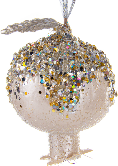 Купити Ялинкова іграшка Lefard Гранат 10х8 см (66-098) - Фото 1 Ялинкова іграшка Lefard Гранат 10х8 см (66-098) - Фото 1