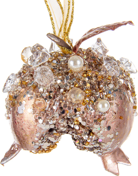 Купити Ялинкова іграшка Lefard Гранат 9 см (66-142) - Фото 1 Ялинкова іграшка Lefard Гранат 9 см (66-142) - Фото 1