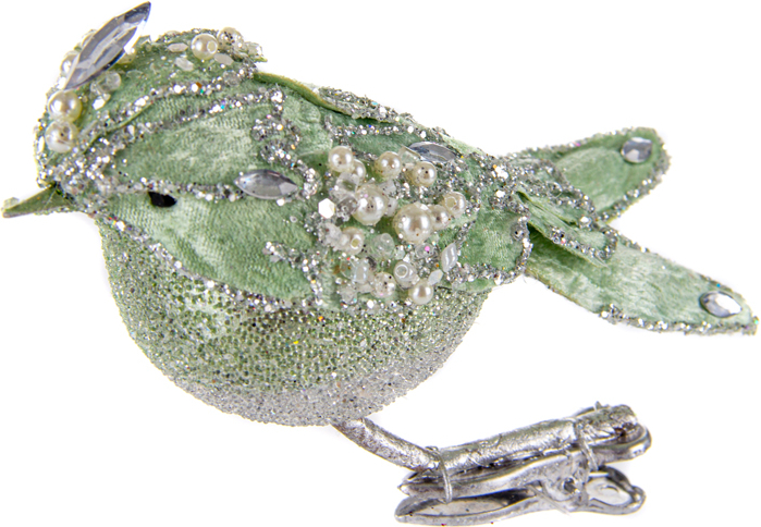 Ялинкова іграшка Lefard пташка 15х5 см (66-147) - Фото 1