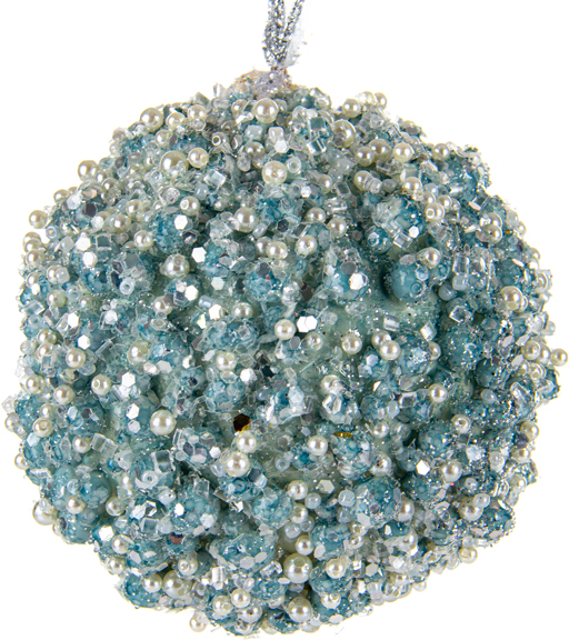 Купити Ялинкова іграшка Lefard Куля 10 см (66-161) - Фото 1 Ялинкова іграшка Lefard Куля 10 см (66-161) - Фото 1