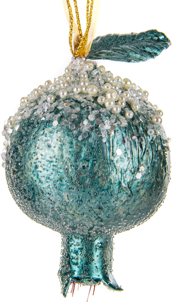 Ялинкова іграшка Lefard Гранат 10х8 см (66-164) - Фото 1