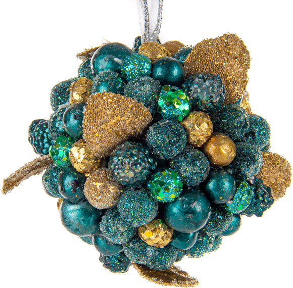 Купити Ялинкова іграшка Lefard Куля 10 см (66-170) - Фото 1 Ялинкова іграшка Lefard Куля 10 см (66-170) - Фото 1