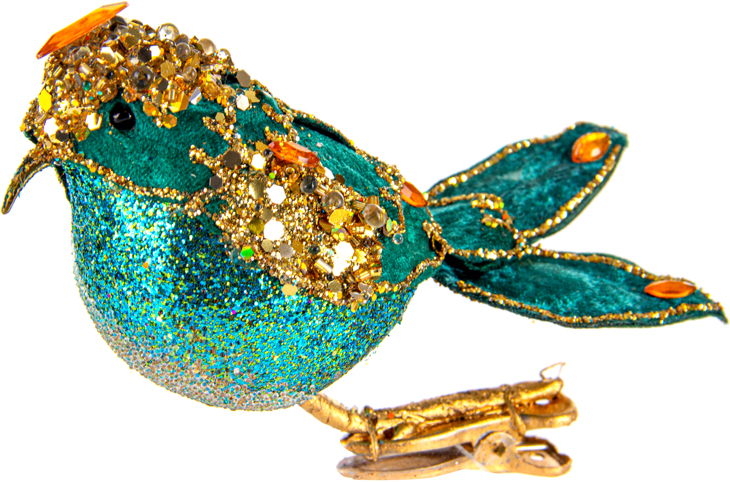 Купити Ялинкова іграшка Lefard пташка 15х5 см (66-172) - Фото 1 Ялинкова іграшка Lefard пташка 15х5 см (66-172) - Фото 1